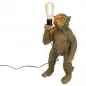 Preview: Tischleuchte Koko stehender Affe gold von Werner Voß